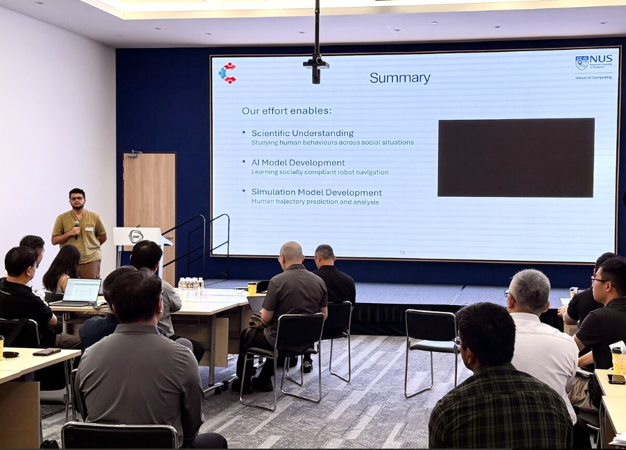 LinkedIn post: Datasets for Social Navigation talk at the Embodied AI Workshop